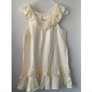 Cream Color Lace Dress
